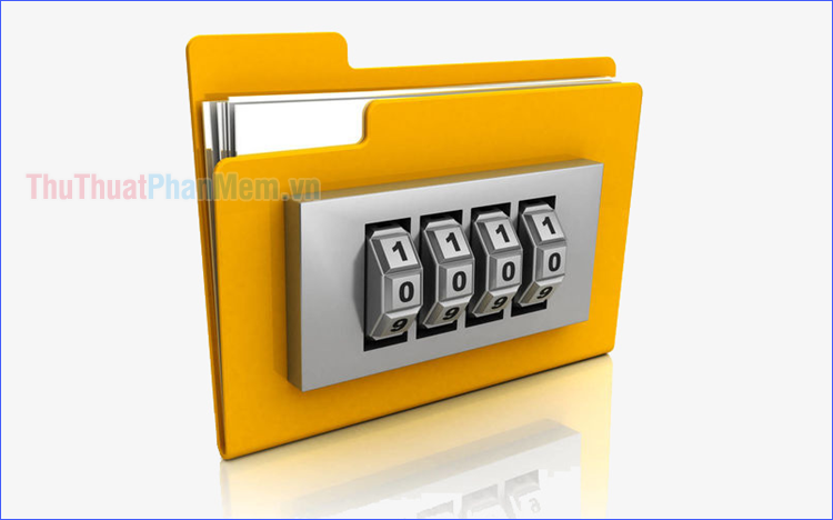 How to set a password for File, Folder Picture 1