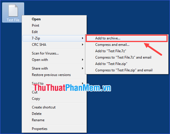 How to set a password for File, Folder Picture 2