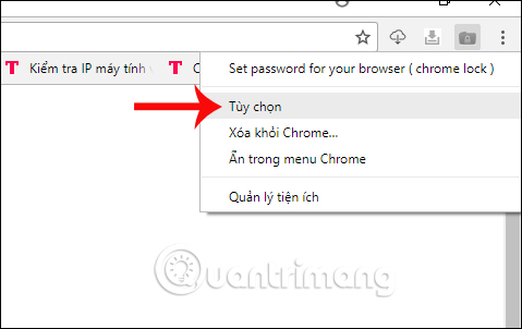 How to set a password for Google Chrome Picture 7