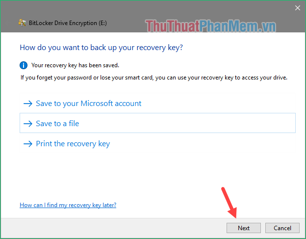 How to set a password for the USB with Bitlocker Picture 6