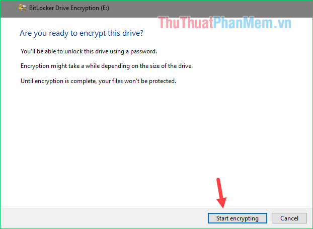 How to set a password for the USB with Bitlocker Picture 9