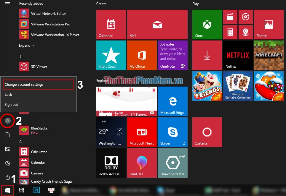 How to set a password, password for the computer, laptop Picture 7