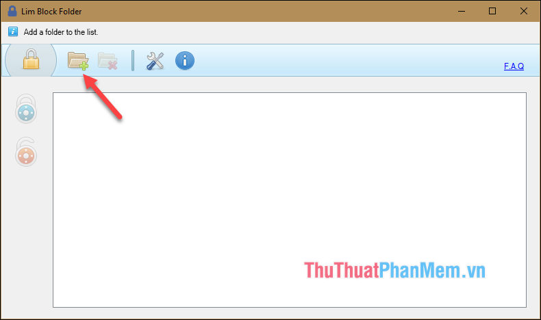 How to set a password, password for the folder using Lim Block Folder software Picture 9