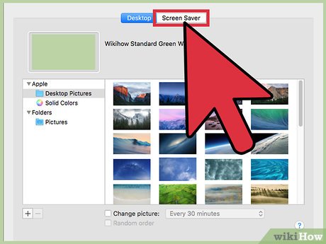 mac screen saver shuffle image folder