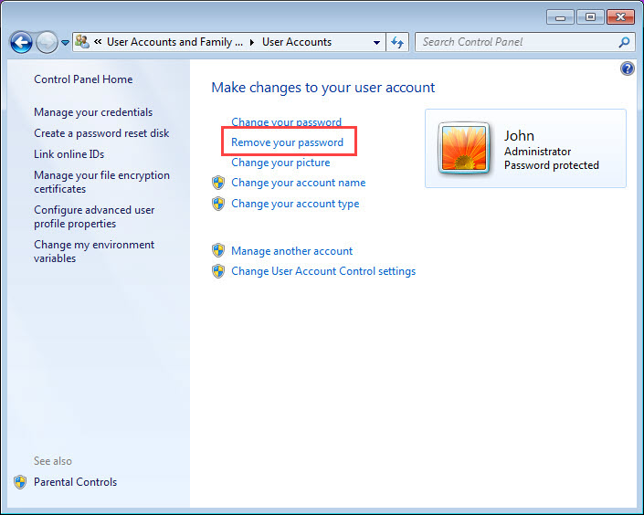 How to set a Win 7 password for computers and laptops Picture 15