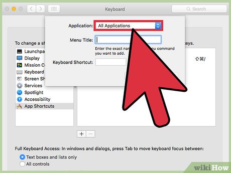 How to Set Mac Keyboard Shortcuts Picture 12
