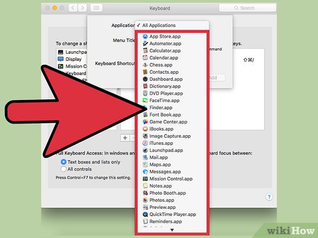 how to change keyboard shortcuts on mac to control itunes