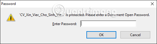 How to set PDF file password using Adobe Acrobat Picture 8