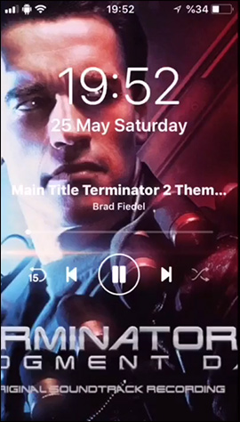 How to set photo album music as iPhone lock screen Picture 9