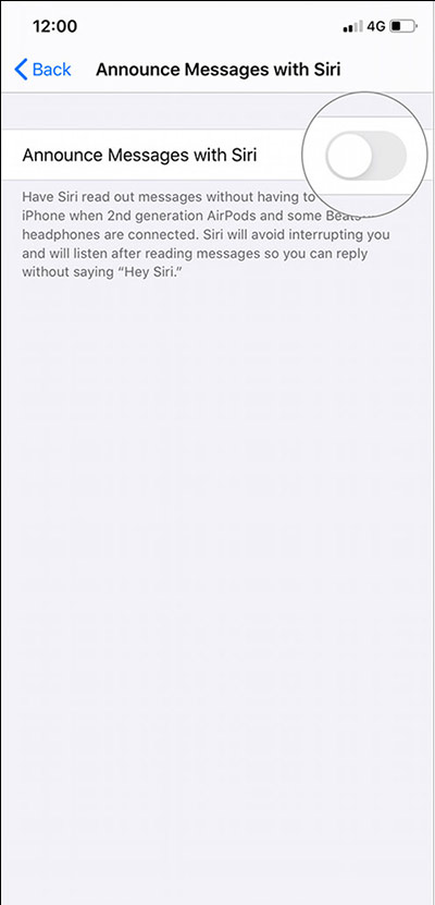 How to set Siri to read iPhone messages via AirPod Picture 4