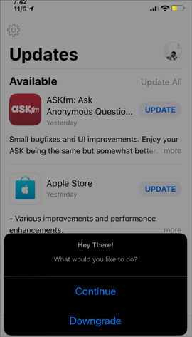 How to set the dark background for pop-up menus on iPhone Picture 2