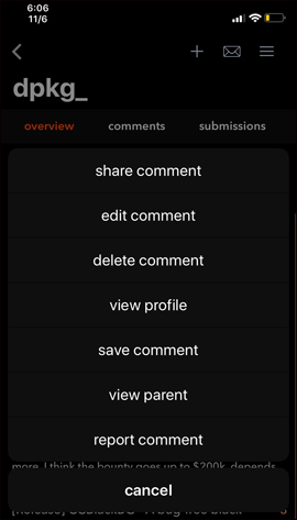 How to set the dark background for pop-up menus on iPhone Picture 4