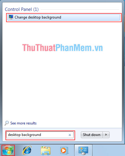 How to set the desktop wallpaper for Windows 7 and Windows 10 Picture 2
