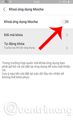 How to set the Mocha key on the phone Picture 5