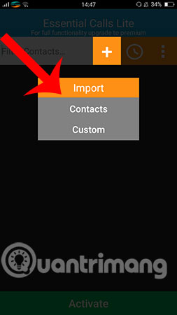 How to set the ringing mode when there is an emergency with Essential Calls Picture 2