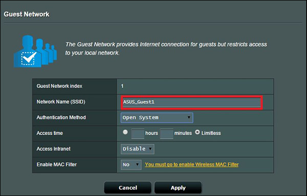 How to set up a guest network for the Router Picture 10