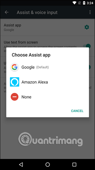 How to set up Alexa virtual assistant as the default assistant on Android Picture 13