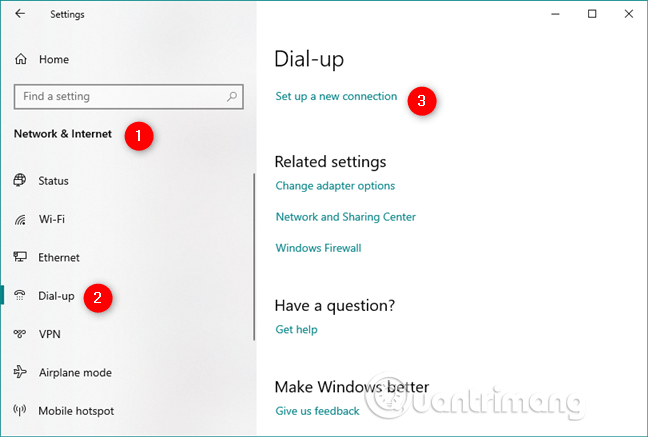 Picture 1 of How to set up and use PPPoE Internet connection on Windows 10