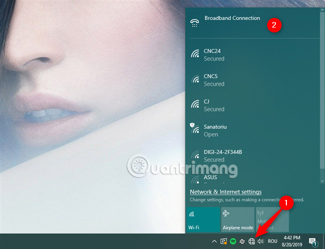 Picture 10 of How to set up and use PPPoE Internet connection on Windows 10