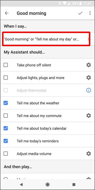 How to set up and use Routines in Google Assistant Picture 4