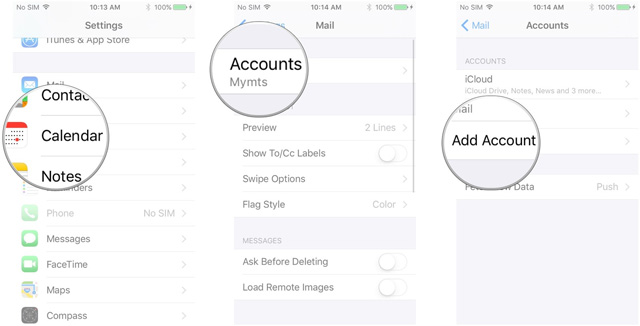 How to set up Exchange Email, calendar and contacts on iPhone and iPad Picture 1