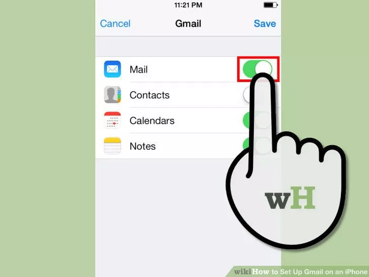 How to set up Gmail on iPhone? Picture 8