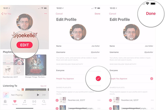 How to set up privacy for Apple Music accounts Picture 2
