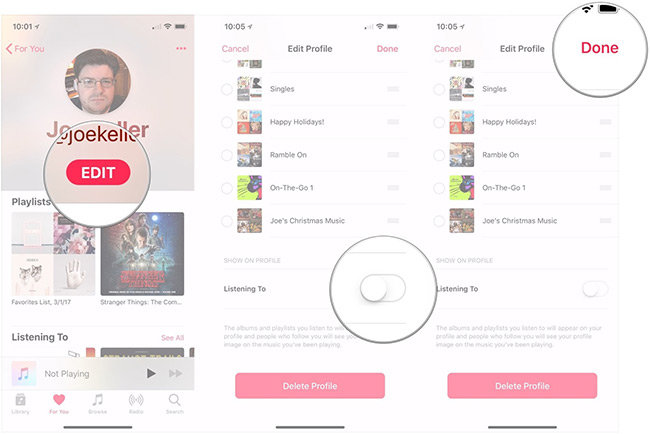 How to set up privacy for Apple Music accounts Picture 3