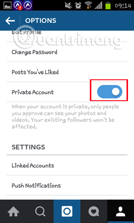 How to set up privacy mode on Instagram Picture 18