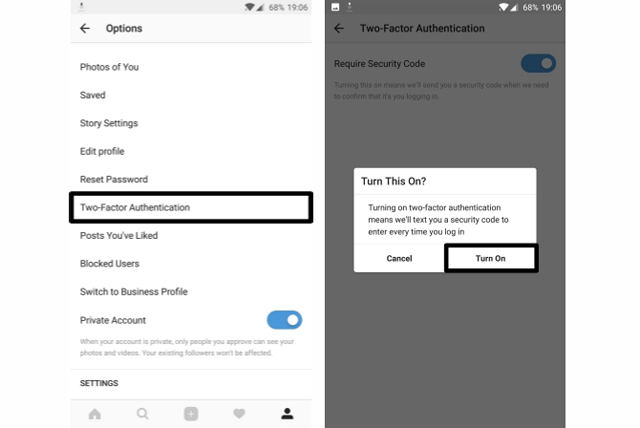 How to set up two-factor authentication on all social networks Picture 4