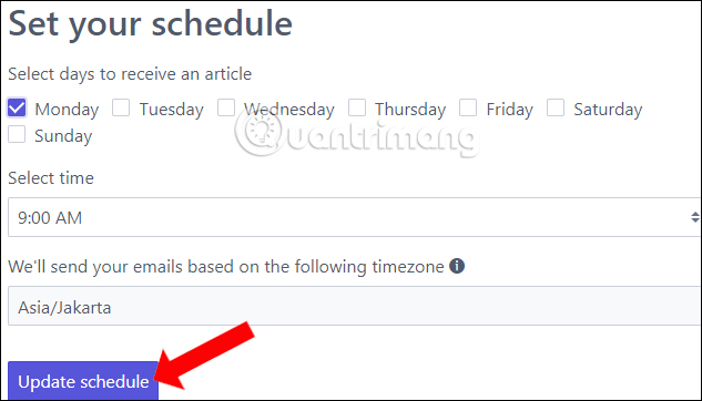 How to set up website opening time on Chrome Picture 7