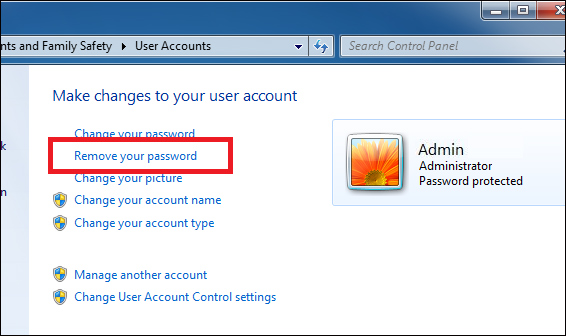 How to set Win 7 password for computer, laptop Picture 7