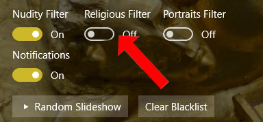 How to set Windows 10 wallpaper with artistic paintings Picture 3