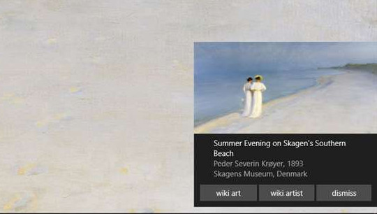 How to set Windows 10 wallpaper with artistic paintings Picture 5