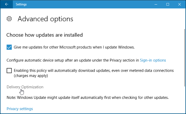 How to set Windows Updates download bandwidth limit in Windows 10 Picture 2