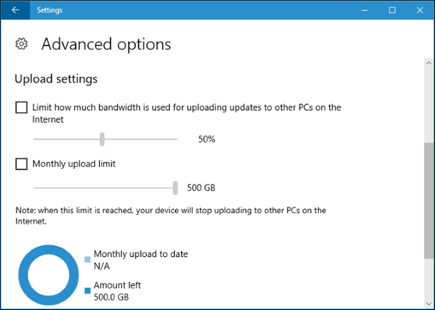 How to set Windows Updates download bandwidth limit in Windows 10 Picture 5