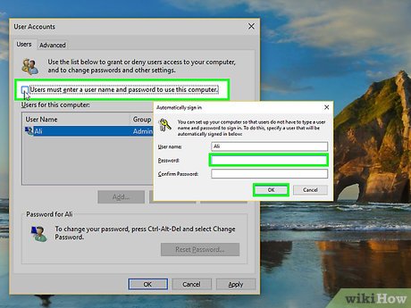 How to Set Your Computer to Log on Automatically Picture 4