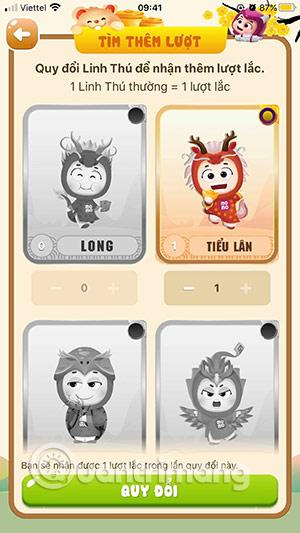 How to shake Momo Tet and redeem rewards Picture 9