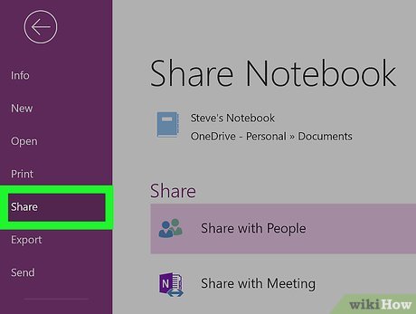 How to Share a OneNote Page Picture 13
