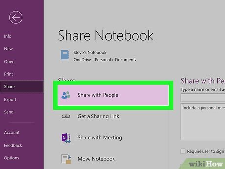 How to Share a OneNote Page Picture 14