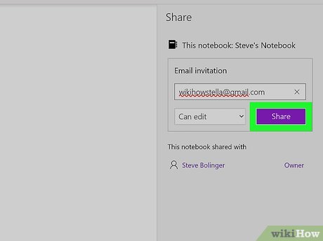 How to Share a OneNote Page Picture 9