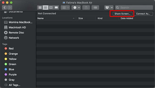 How to share a screen between 2 Macs Picture 4