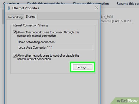 Picture 5 of How to Share an Internet Connection