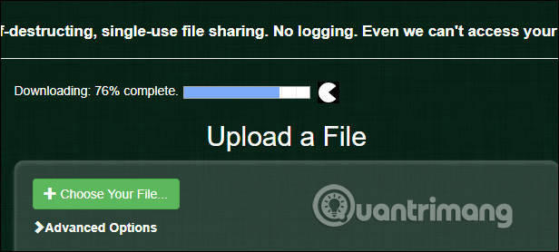 How to share and encrypt data on Securesha.re online Picture 8