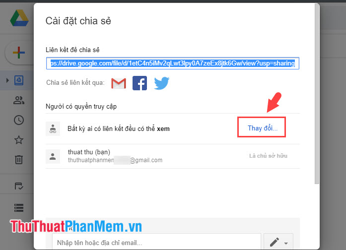 How to share and share files on Google Drive Picture 11