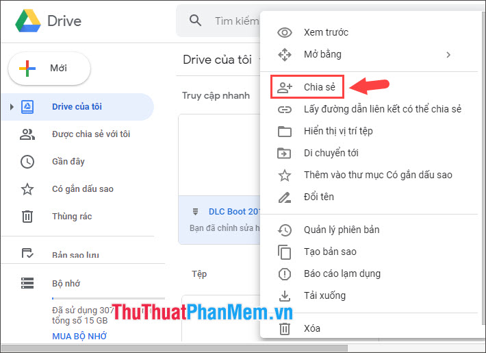 How to share and share files on Google Drive Picture 9