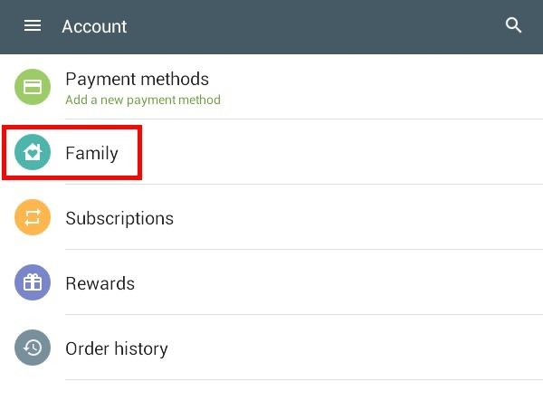 How to share apps with family on Android Picture 4