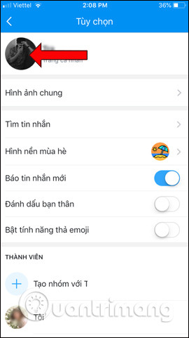 How to share contacts on Zalo Picture 3