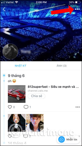How to share contacts on Zalo Picture 4