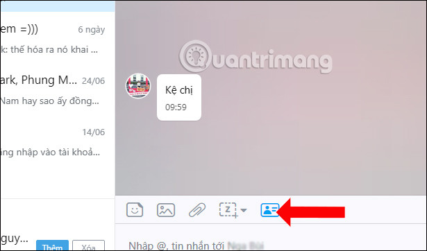 How to share contacts on Zalo Picture 7